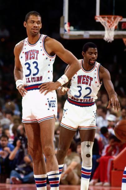 1982: Kareem e Magic all&#39;All Star Game